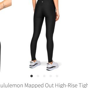 Lululemon Mapped Out Leggings size 4 28”